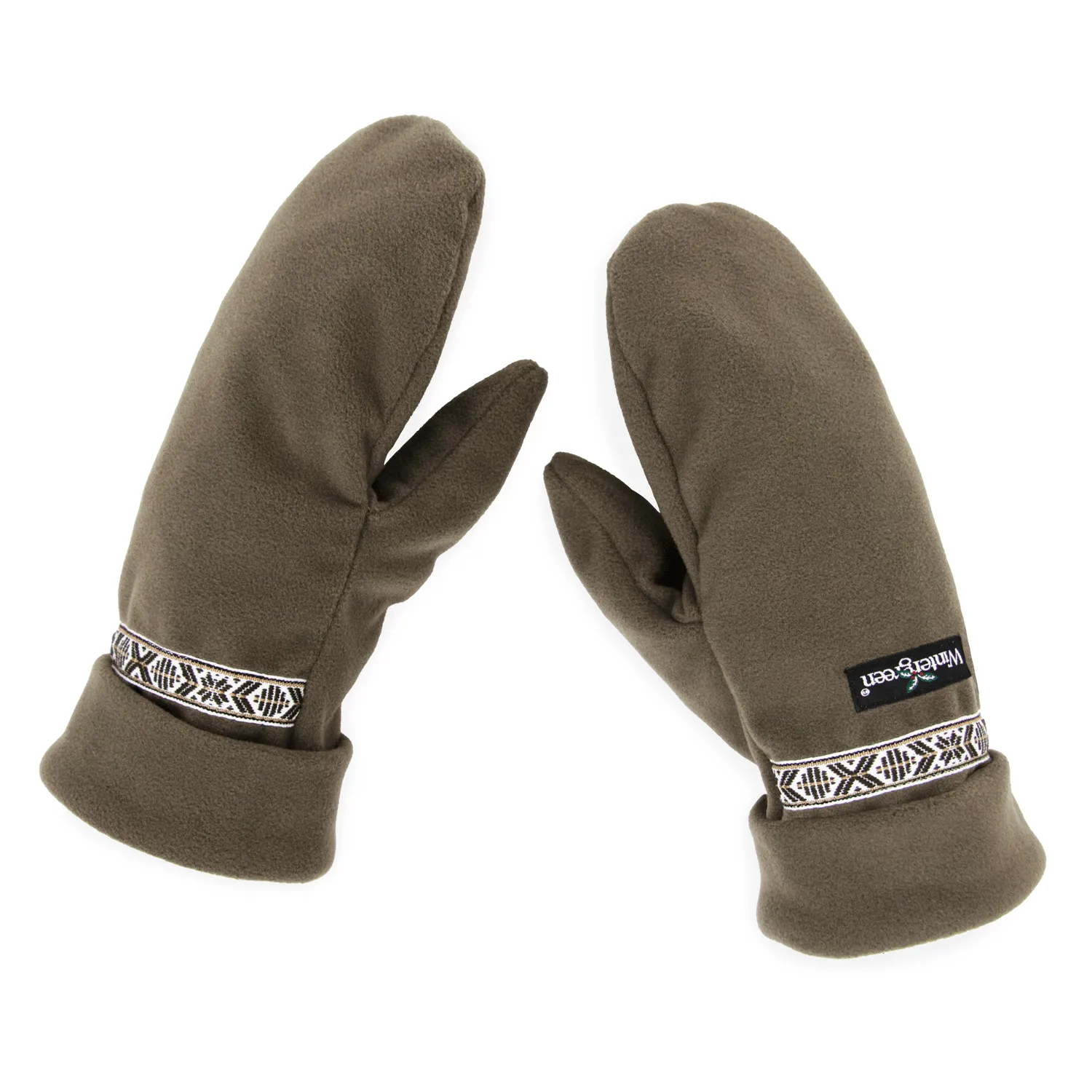 Lagom Roll Cuff Mittens (Unisex)