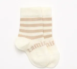Lamington | Merino Crew Socks | Squirrel | Infant Sizes