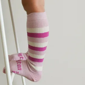 Lamington Merino Knee High Socks - Sorbet