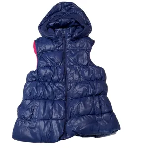L&D fleece lined hooded puffer vest / jacket, size 10, Pre-loved
