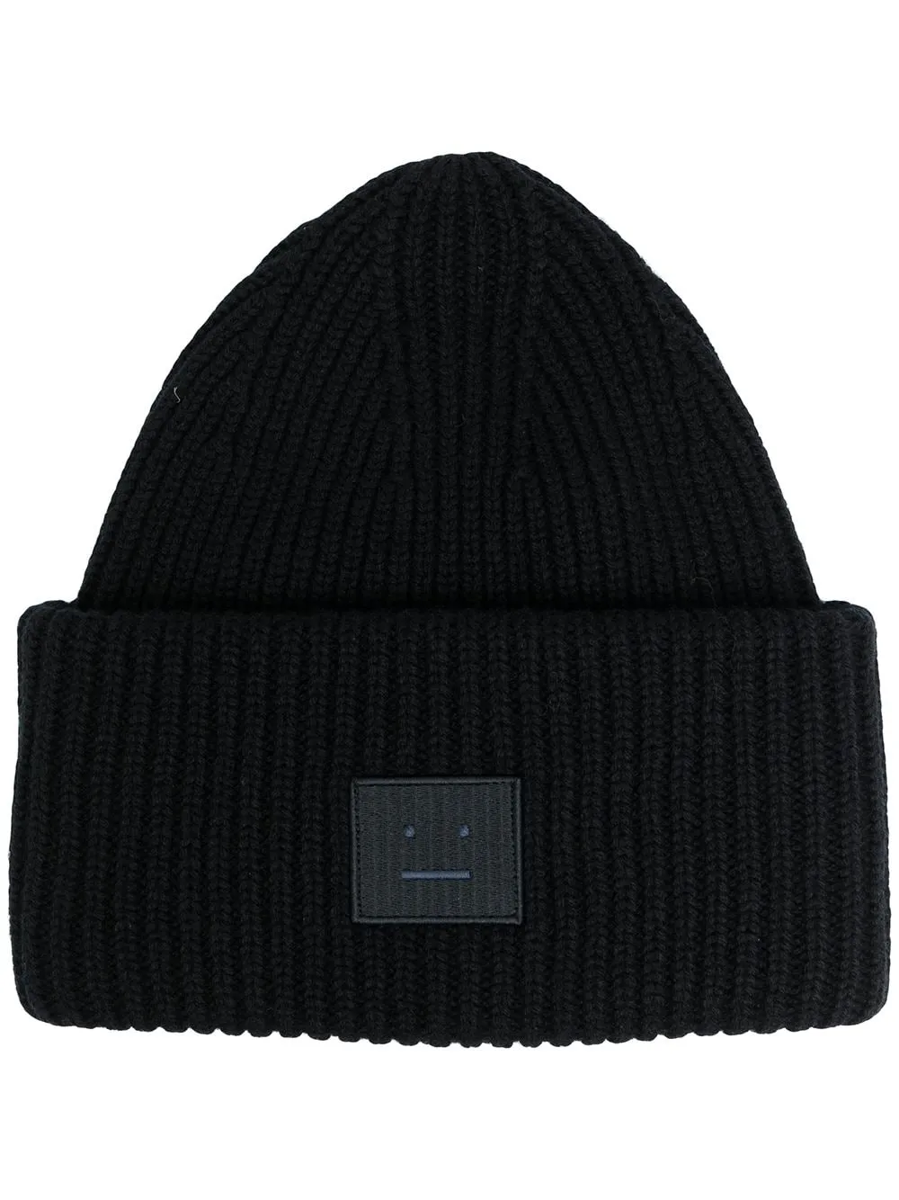 Large face logo beanie