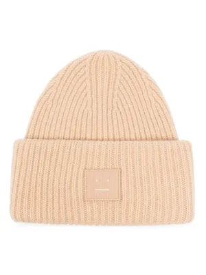 Large face logo beanie
