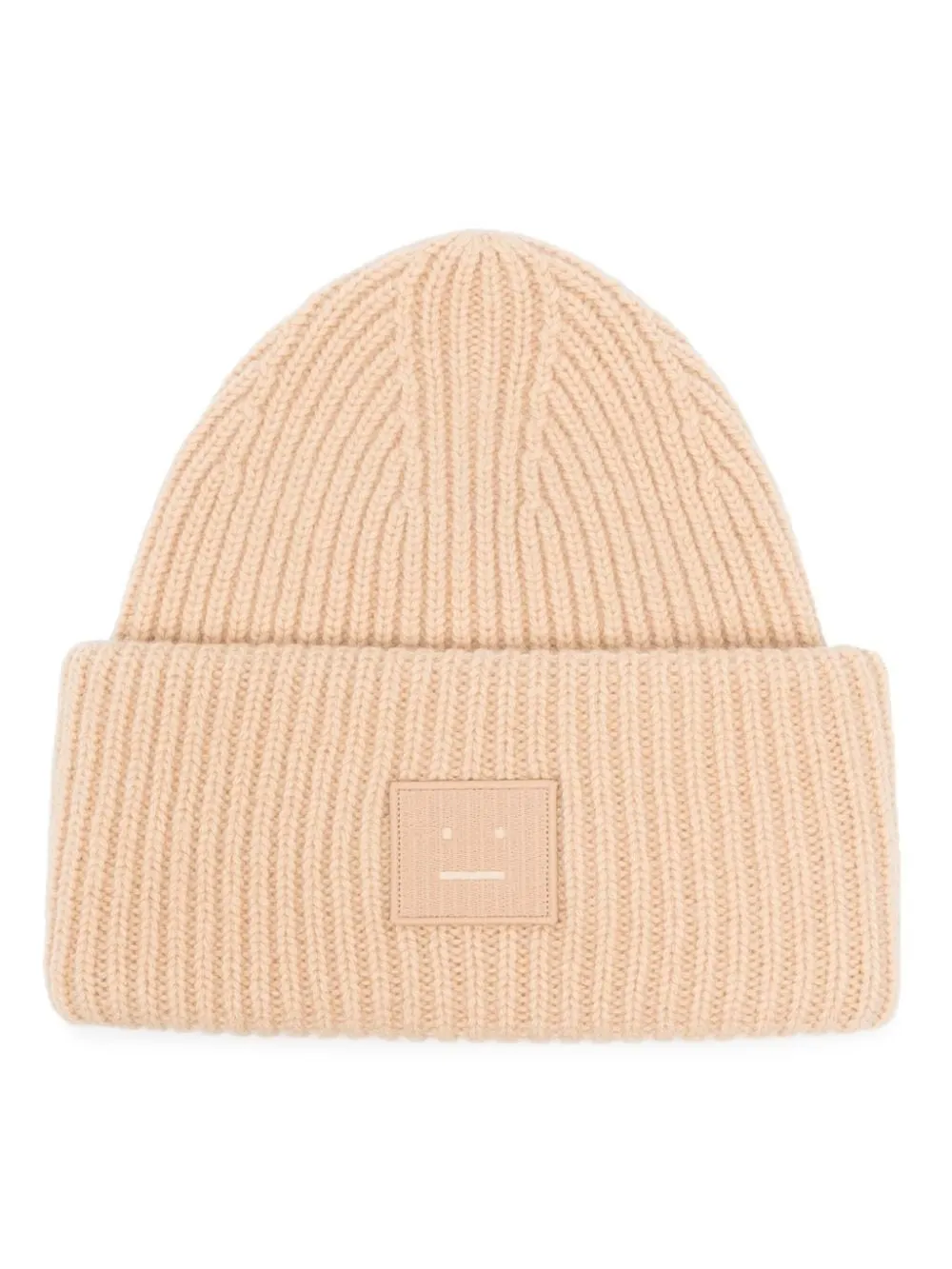 Large face logo beanie