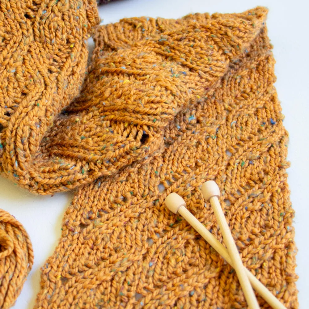 Learn-a-Stitch Knit Scarves