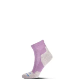 Light Hiker Quarter Sock - Grape Jam