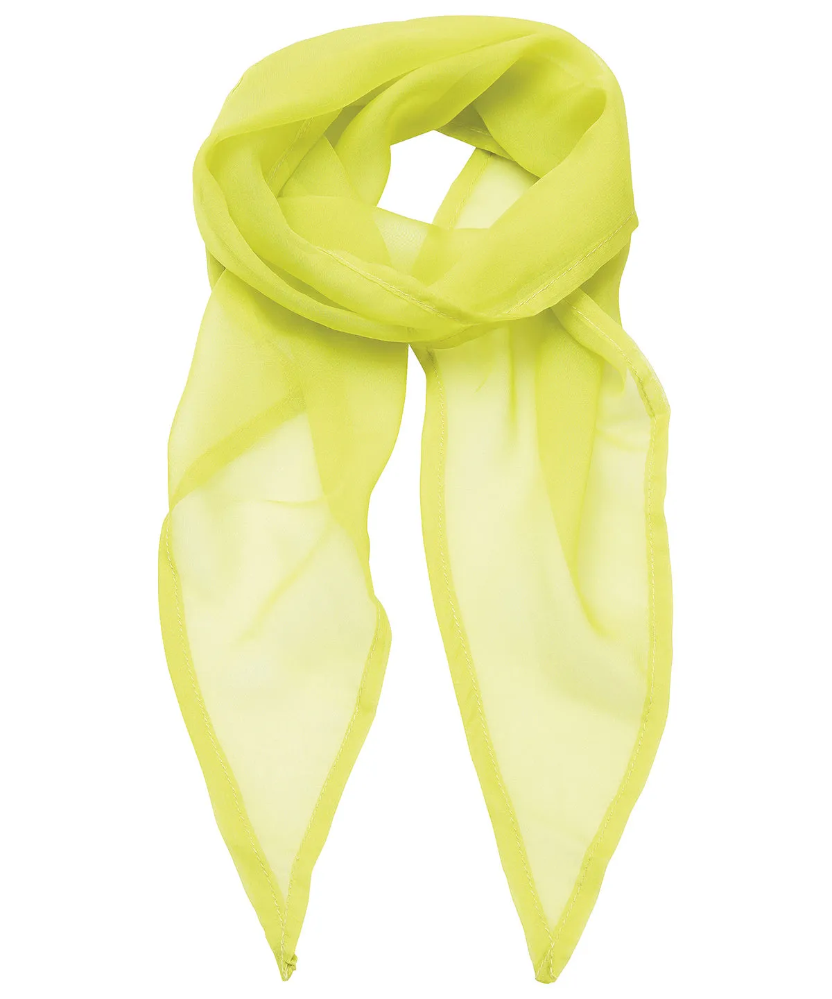 Lime - 'Colours' Chiffon scarf