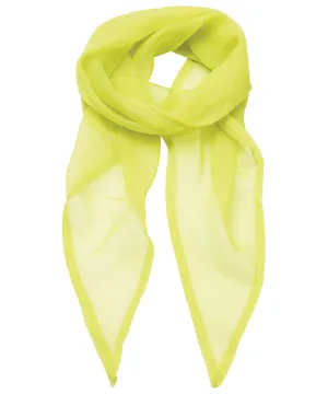 Lime - 'Colours' Chiffon scarf