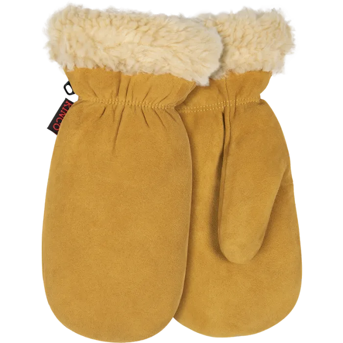 Lined Deerskin Mitt - XS - Golden - 1929PLXS