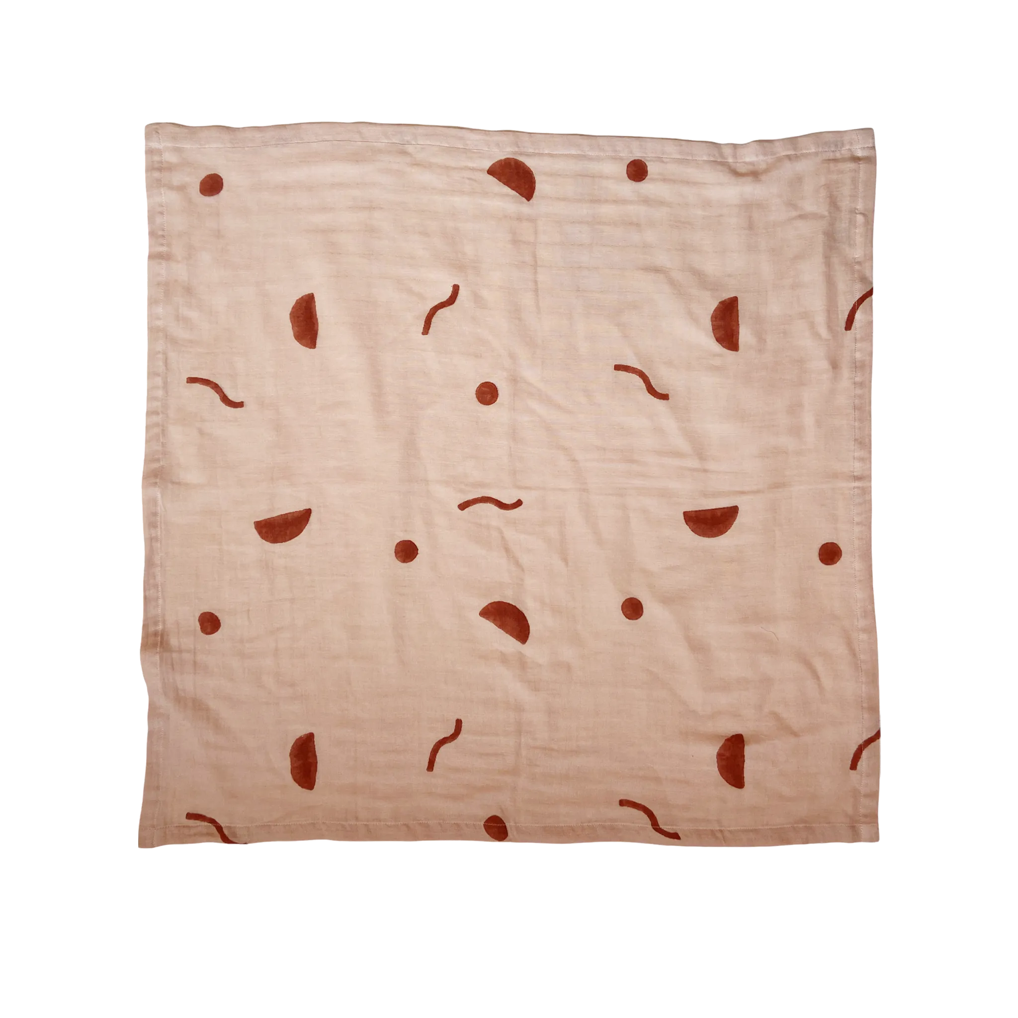 LITTLE BEACON X BINIBAMBA ROSE MOON MUSLIN DUO