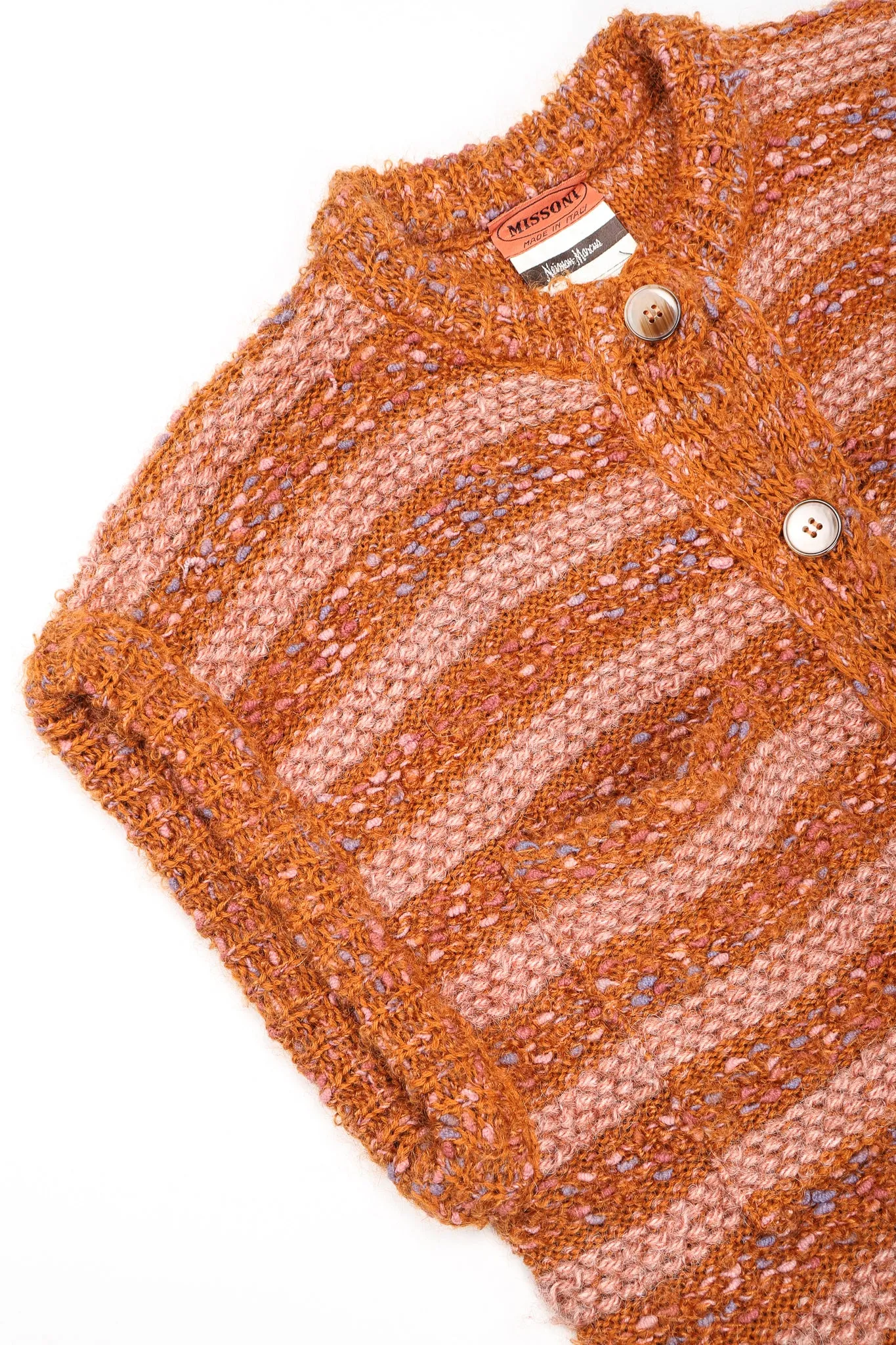 Long Striped Sweater Vest