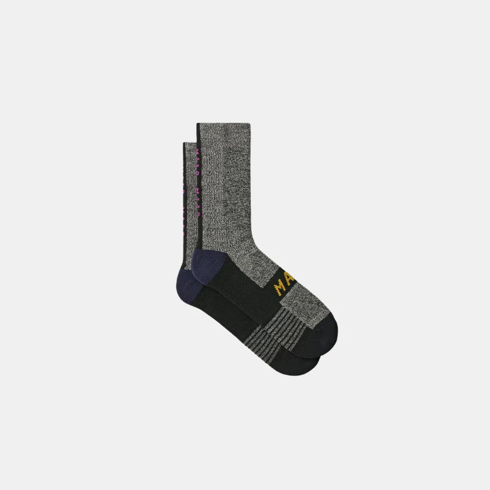 MAAP Alt_Road Merino Space Dye Sock - Black