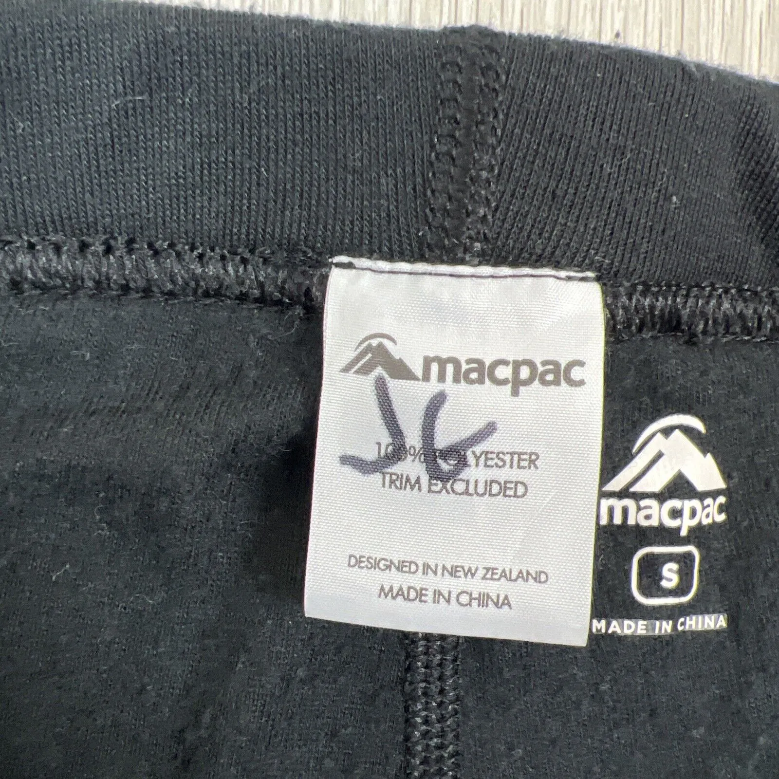 MacPac Womens Black Underlayer Thermal Leggings Size Small