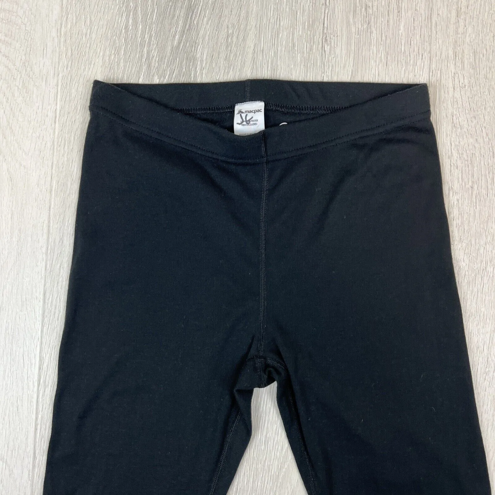 MacPac Womens Black Underlayer Thermal Leggings Size Small