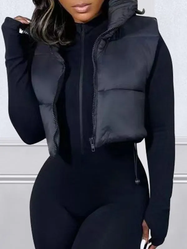 Mangocouture mangocouture Zip-Front Puffer Vest