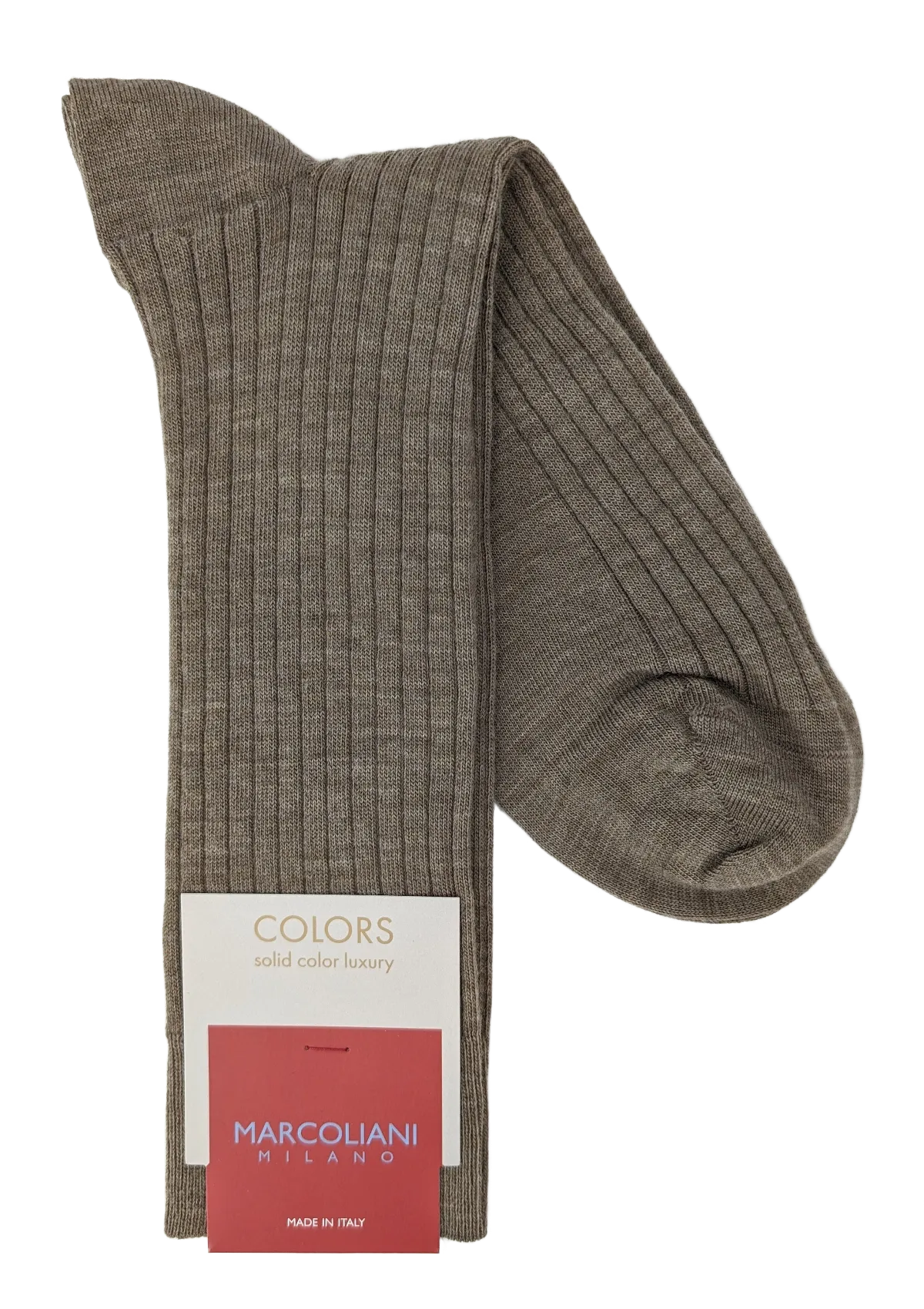 Marcoliani 2740 Extra Fine Merino Ribbed Dress Socks