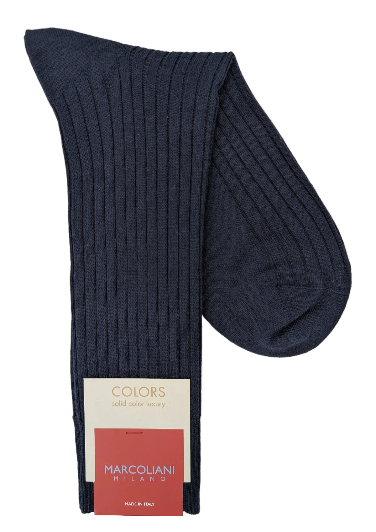 Marcoliani 2740 Extra Fine Merino Ribbed Dress Socks