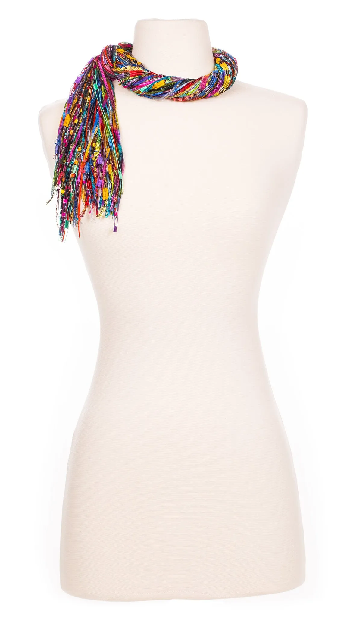 Mardi Gras String Scarf