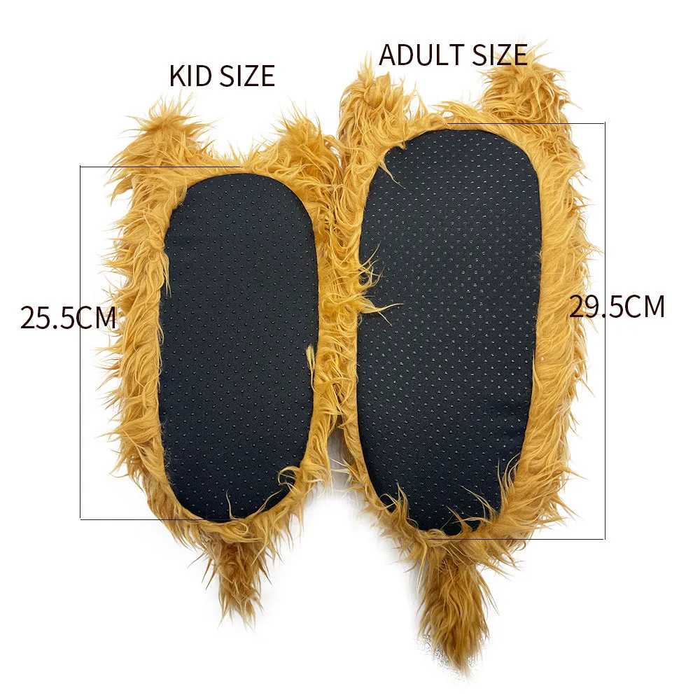 Men's And Women's Scottish Yak Slippers Cotton Shoes