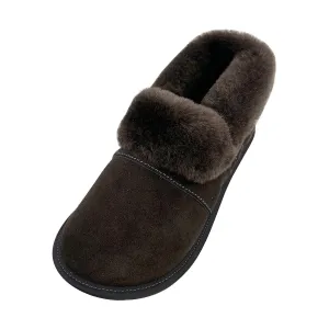 Men's Low Cut Sheepskin Slippers