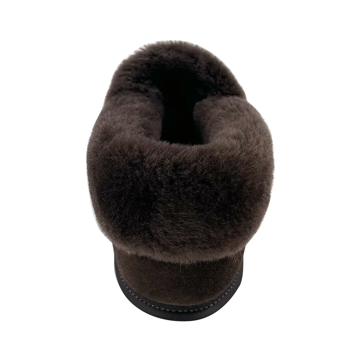 Men's Low Cut Sheepskin Slippers