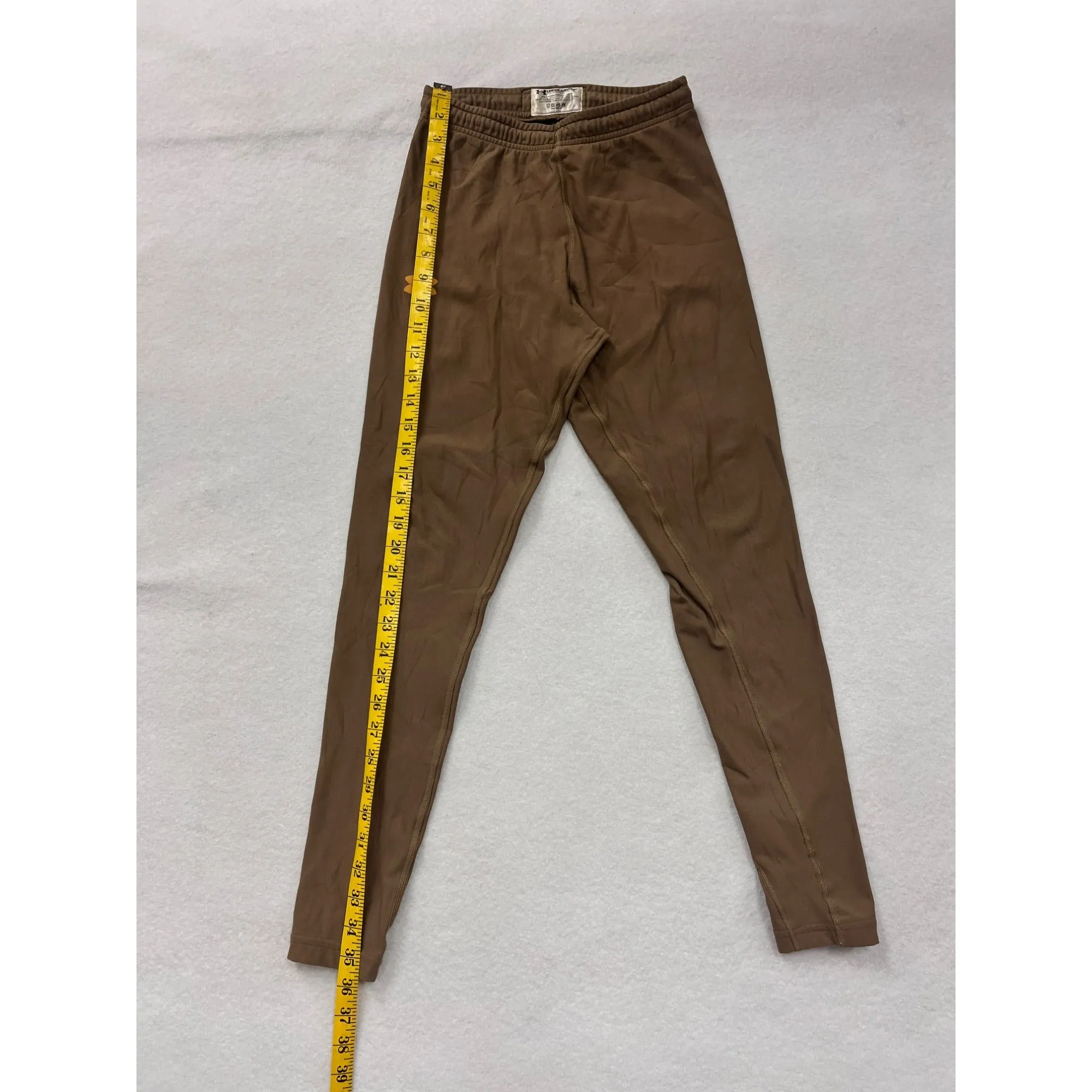 Men’s Under Armour Brown Thermal Leggings #2983