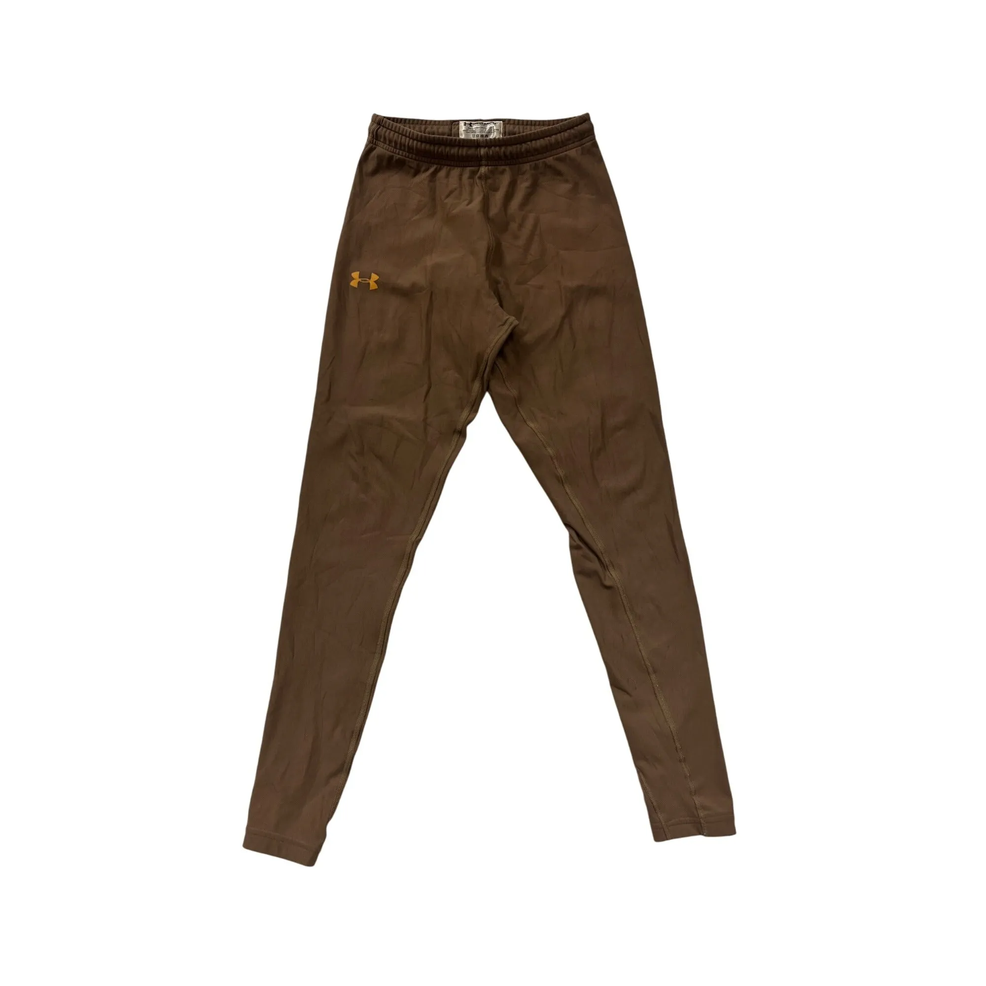 Men’s Under Armour Brown Thermal Leggings #2983