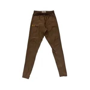 Men’s Under Armour Brown Thermal Leggings #2983