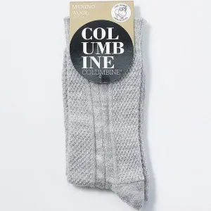 Merino Cable Crew grey