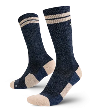 Merino Crew Socks Cobalt