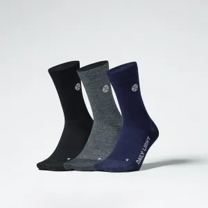 Merino Everyday Mid Calf Socks Women 3-Pack | Multi