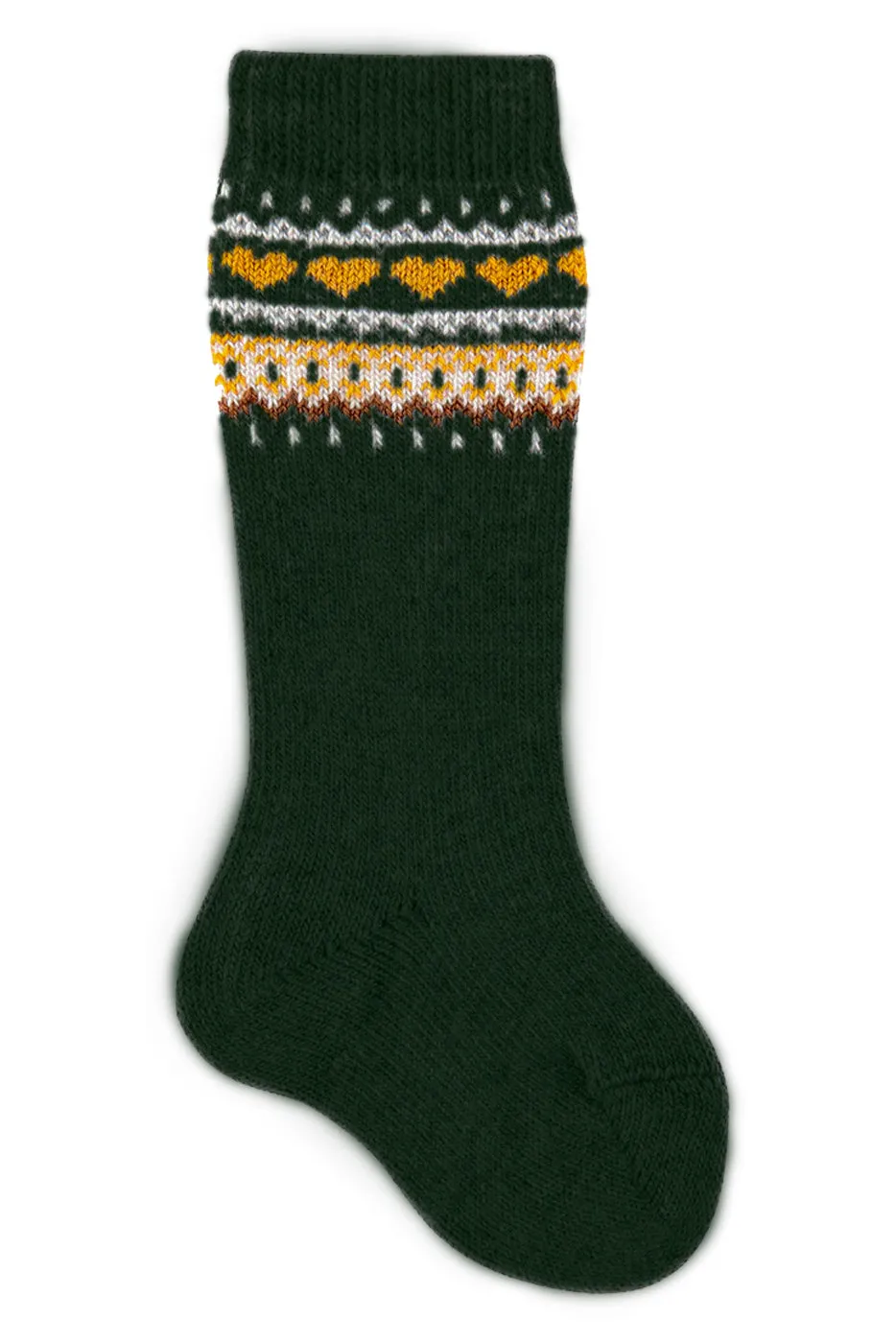 Merino Wool Fair Isle Socks