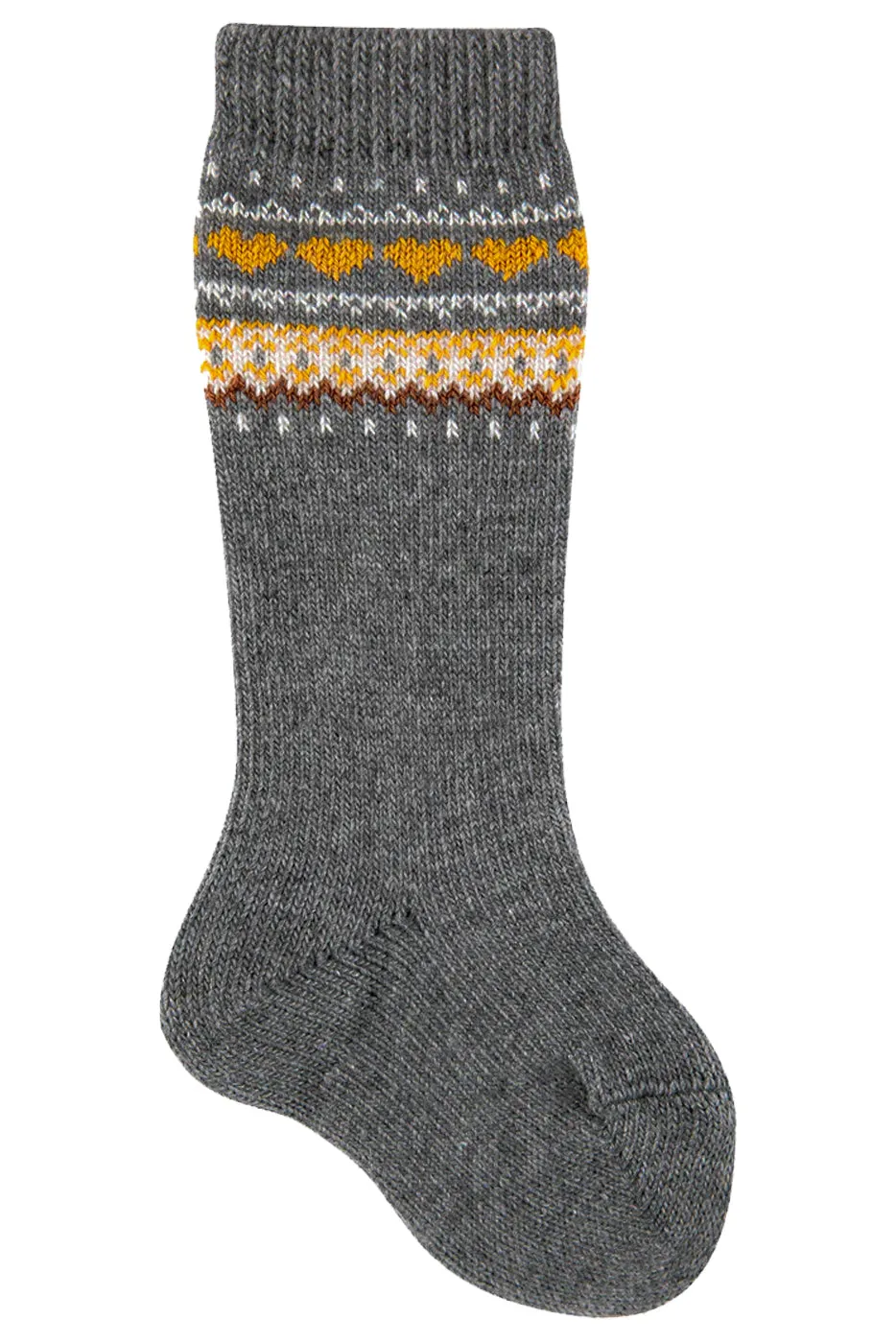 Merino Wool Fair Isle Socks