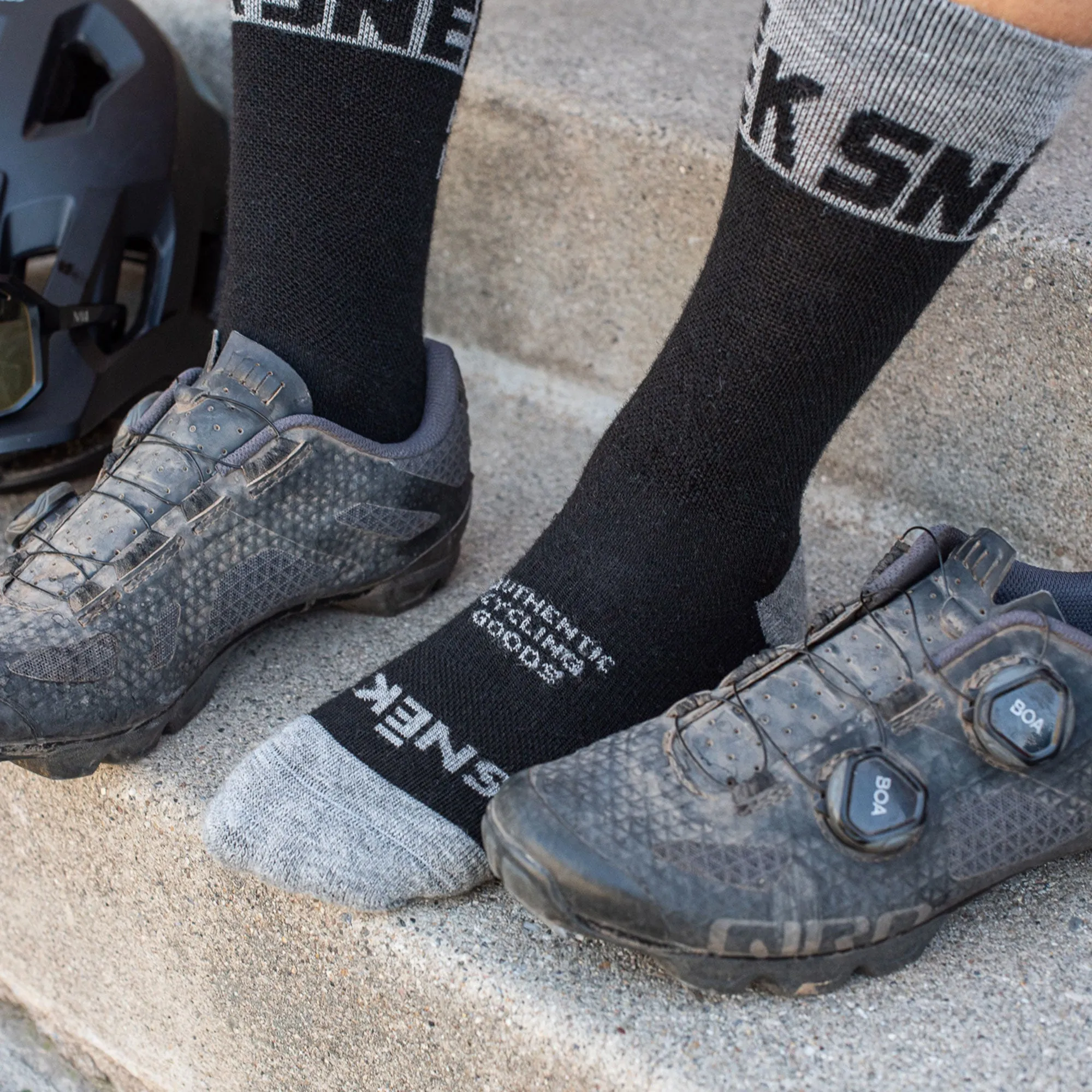 Merino Wool Pedal Faster Sock