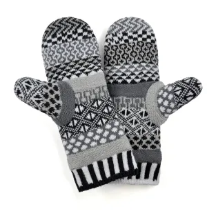 Midnight Mismatched Mittens