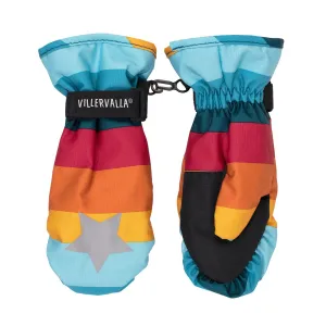 Midnight Stripe Winter Mittens - 1 Left Size 10-12 years