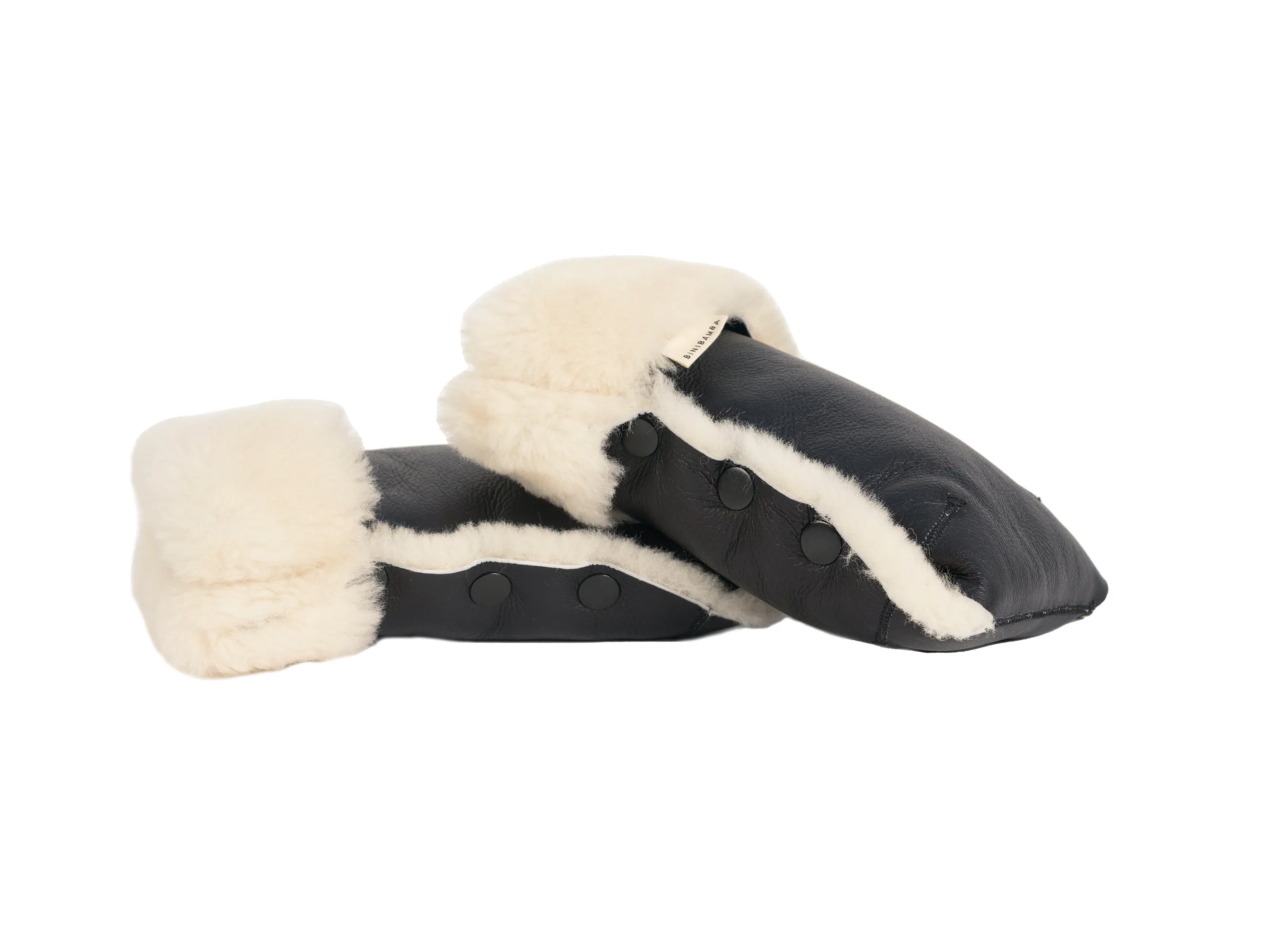 MILK COATED BUGGY MITTENS