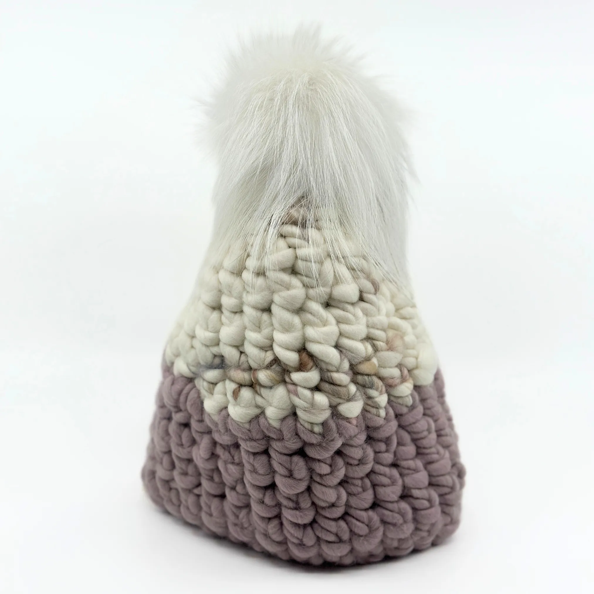 Mischa Lampert Color Block Beanie - Pastel Twombly/Fawn   Arctic