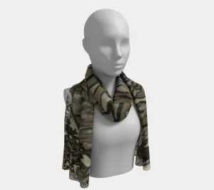 Misty Trees Long Scarf