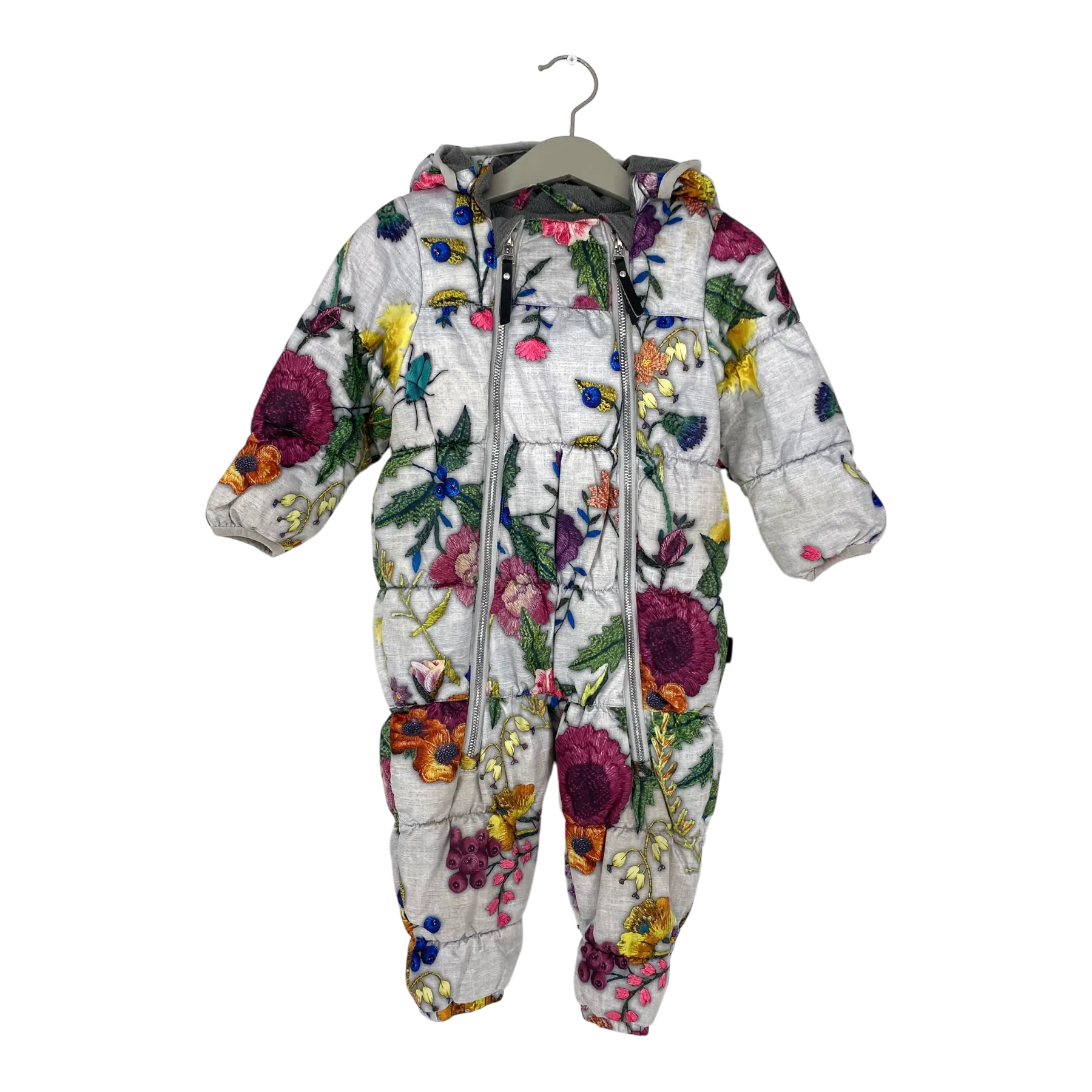Molo hebe snowsuit, flowers | 80cm