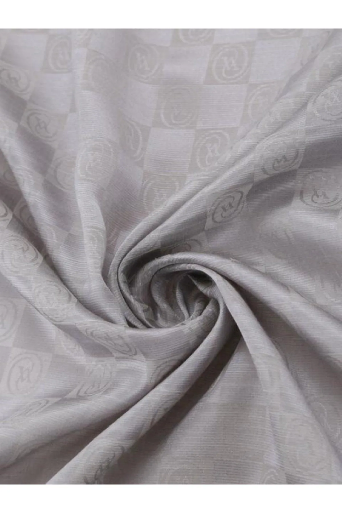 Monogram Cotton Silk Shawl