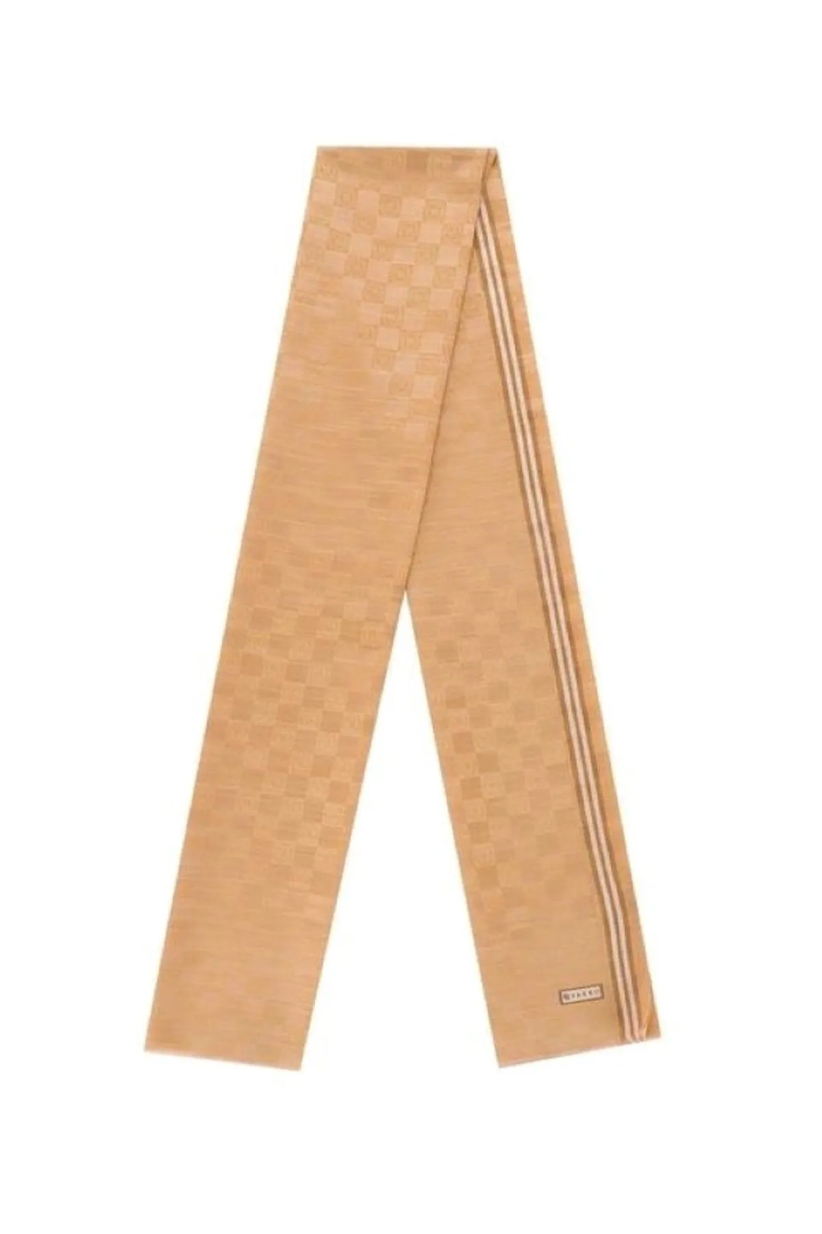 Monogram Cotton Silk Shawl