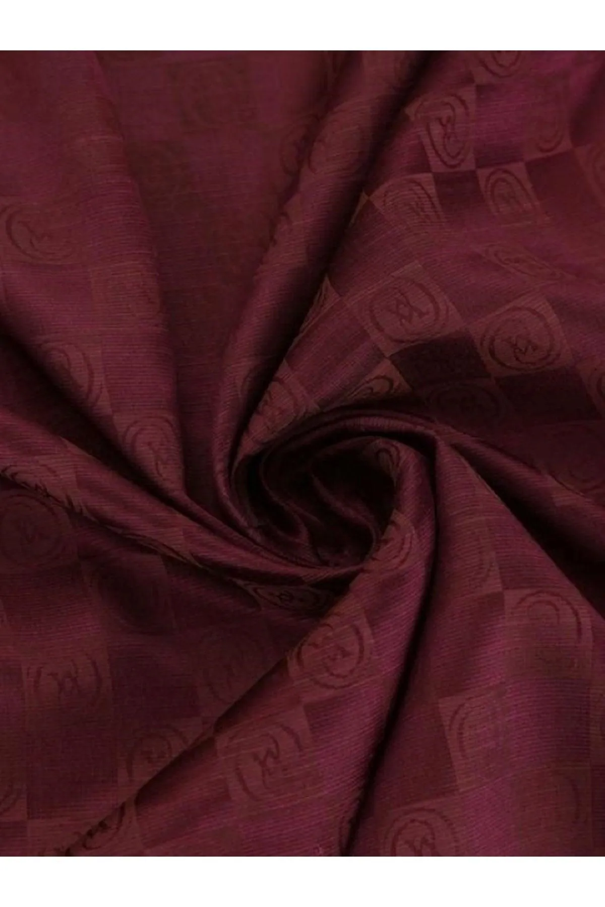 Monogram Cotton Silk Shawl