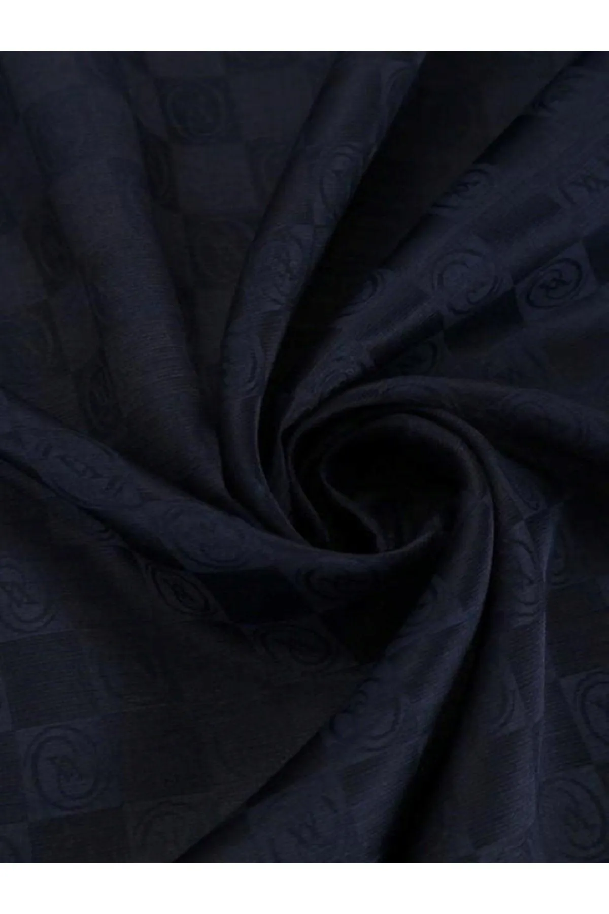 Monogram Cotton Silk Shawl