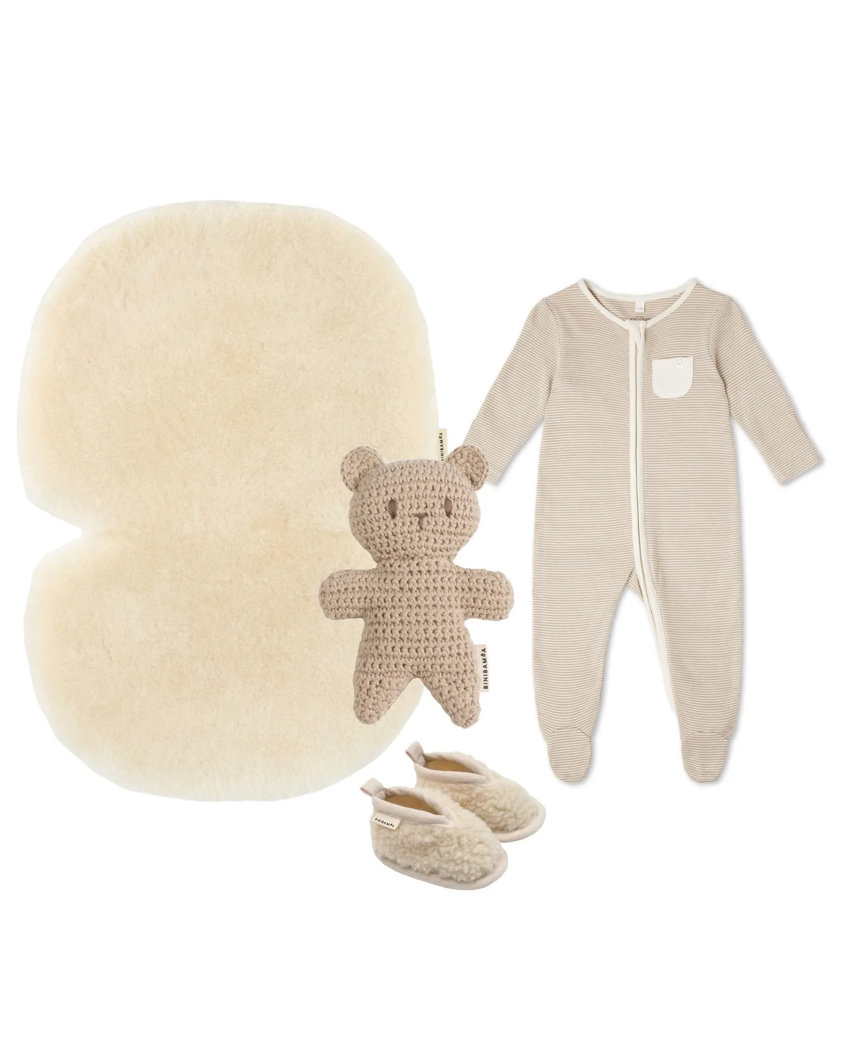 MORI X BINIBAMBA NEWBORN GIFT SET BINIBEAR