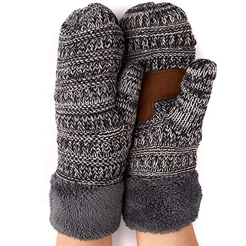 Multicolor Lined Mittens by Funky Junque