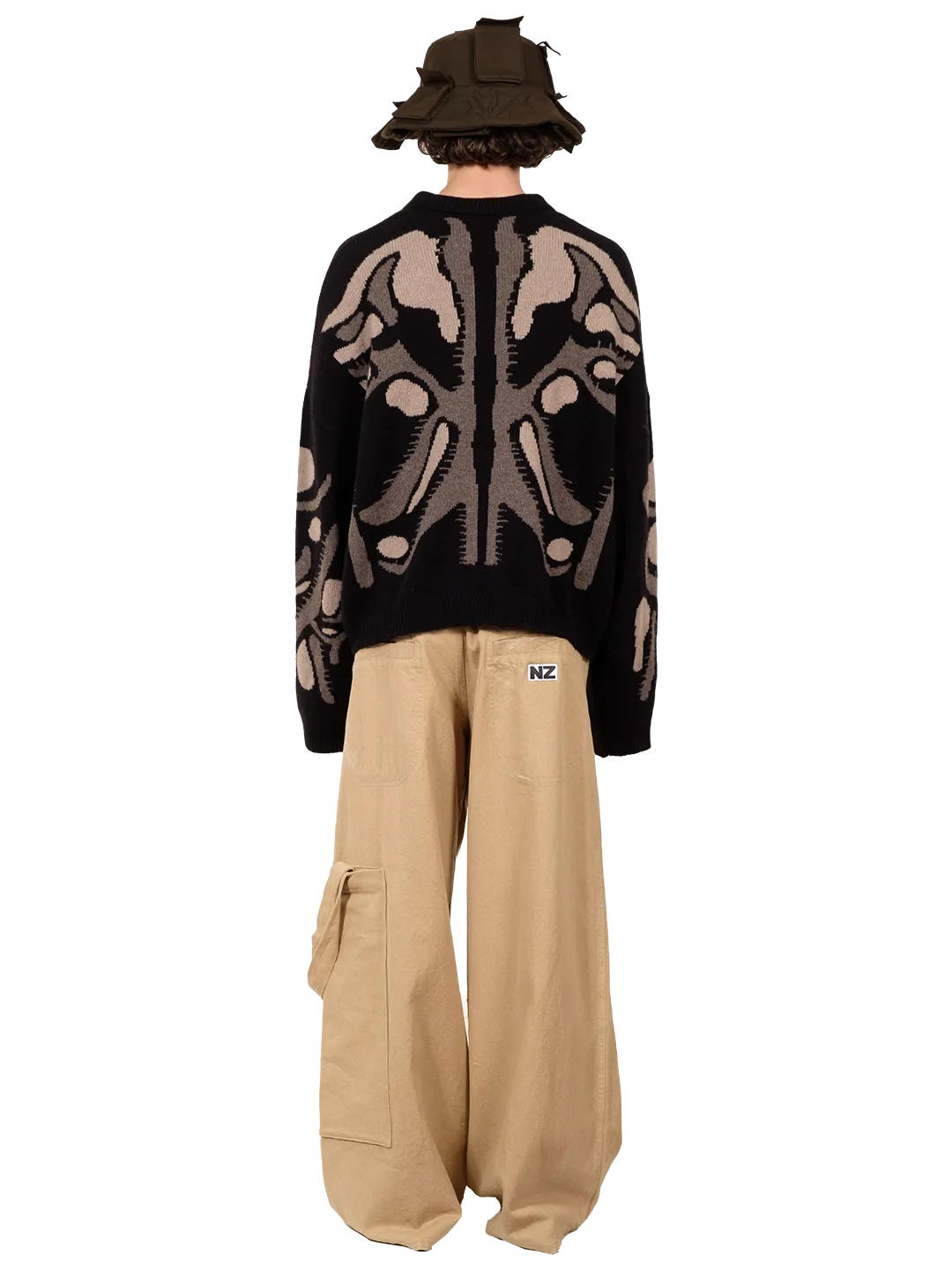 Muscle Knitted Cardigan