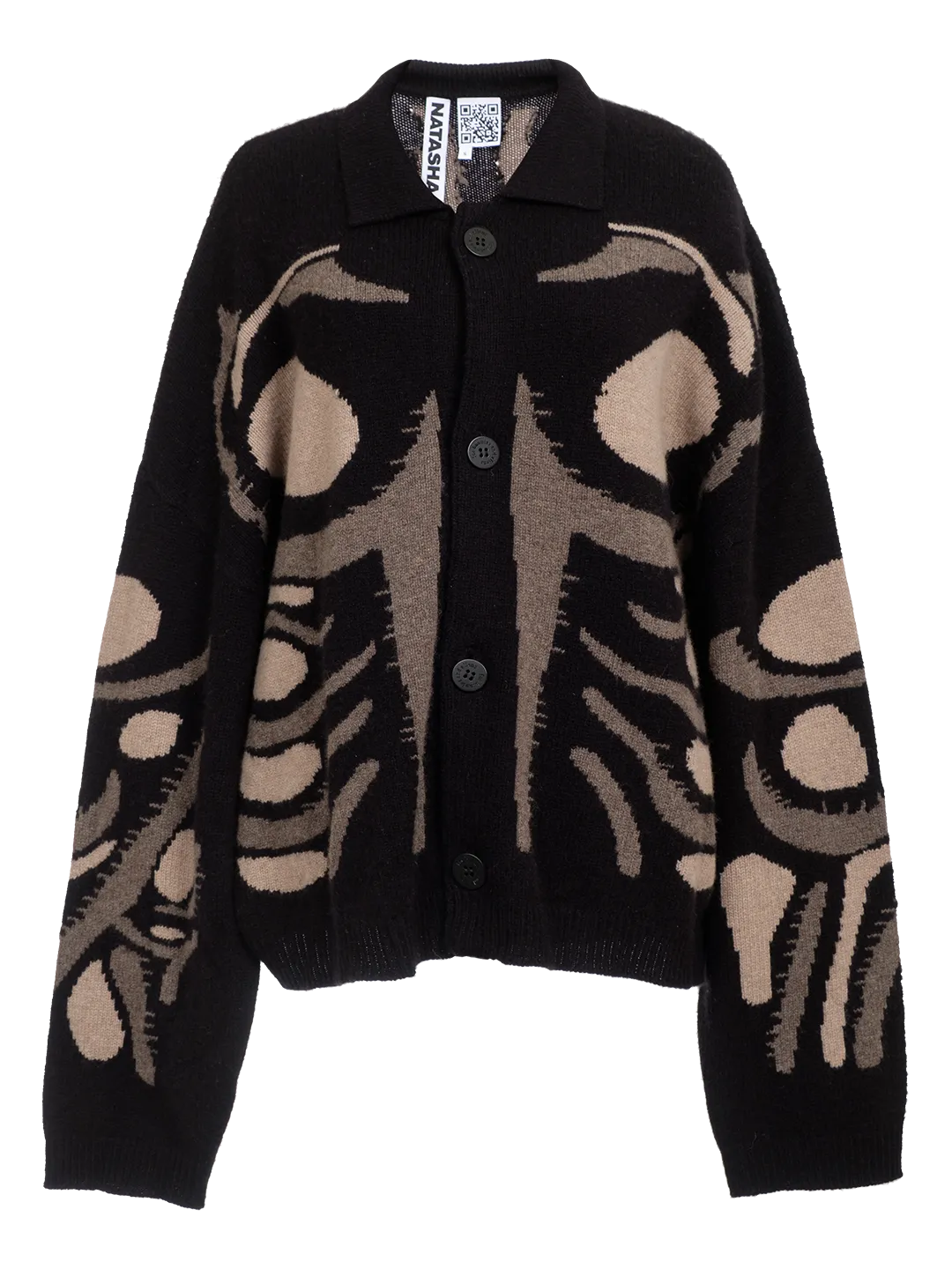 Muscle Knitted Cardigan