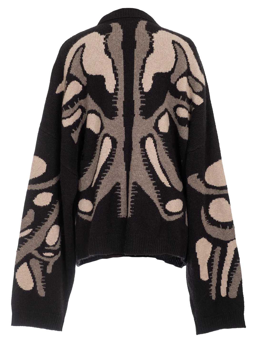 Muscle Knitted Cardigan