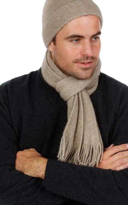 Native World Possum Merino Unisex Plain Scarf - 11 Colours