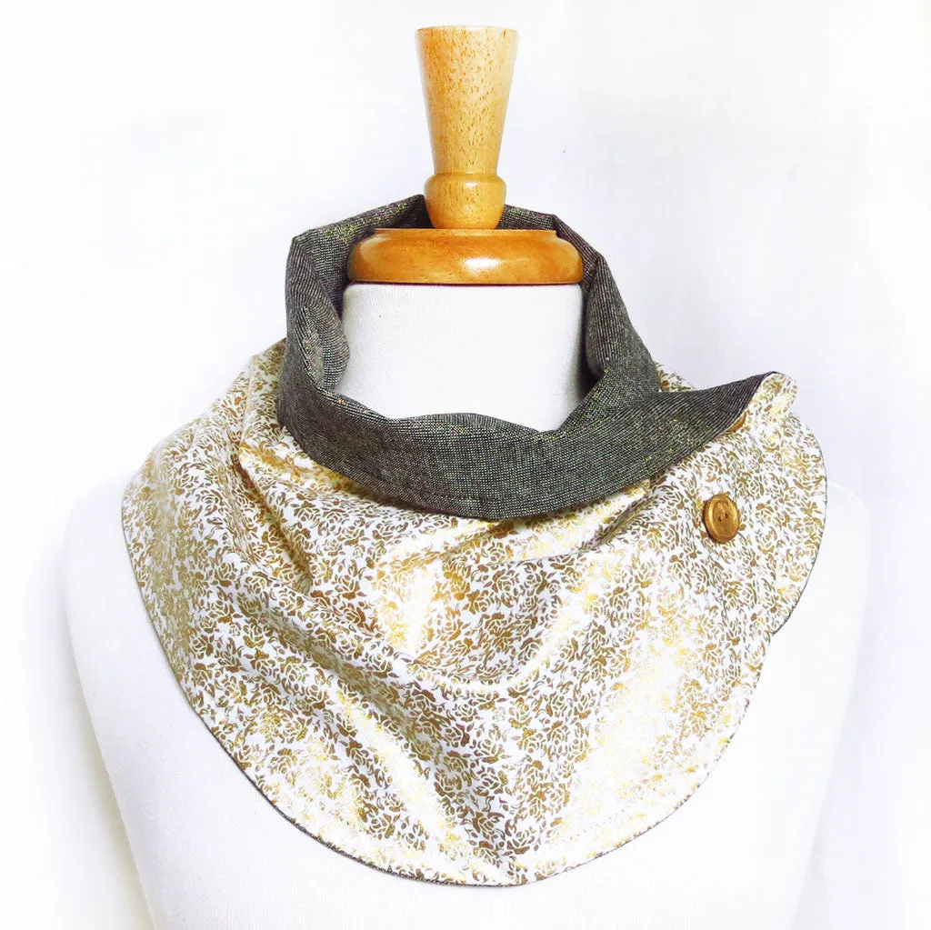 nichelle button scarf